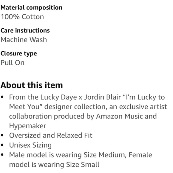 Lucky Daye Standard Exclusive Lucky to Meet You Tee White Sz XXL Graphic T-Shirt - Picture 7 of 9